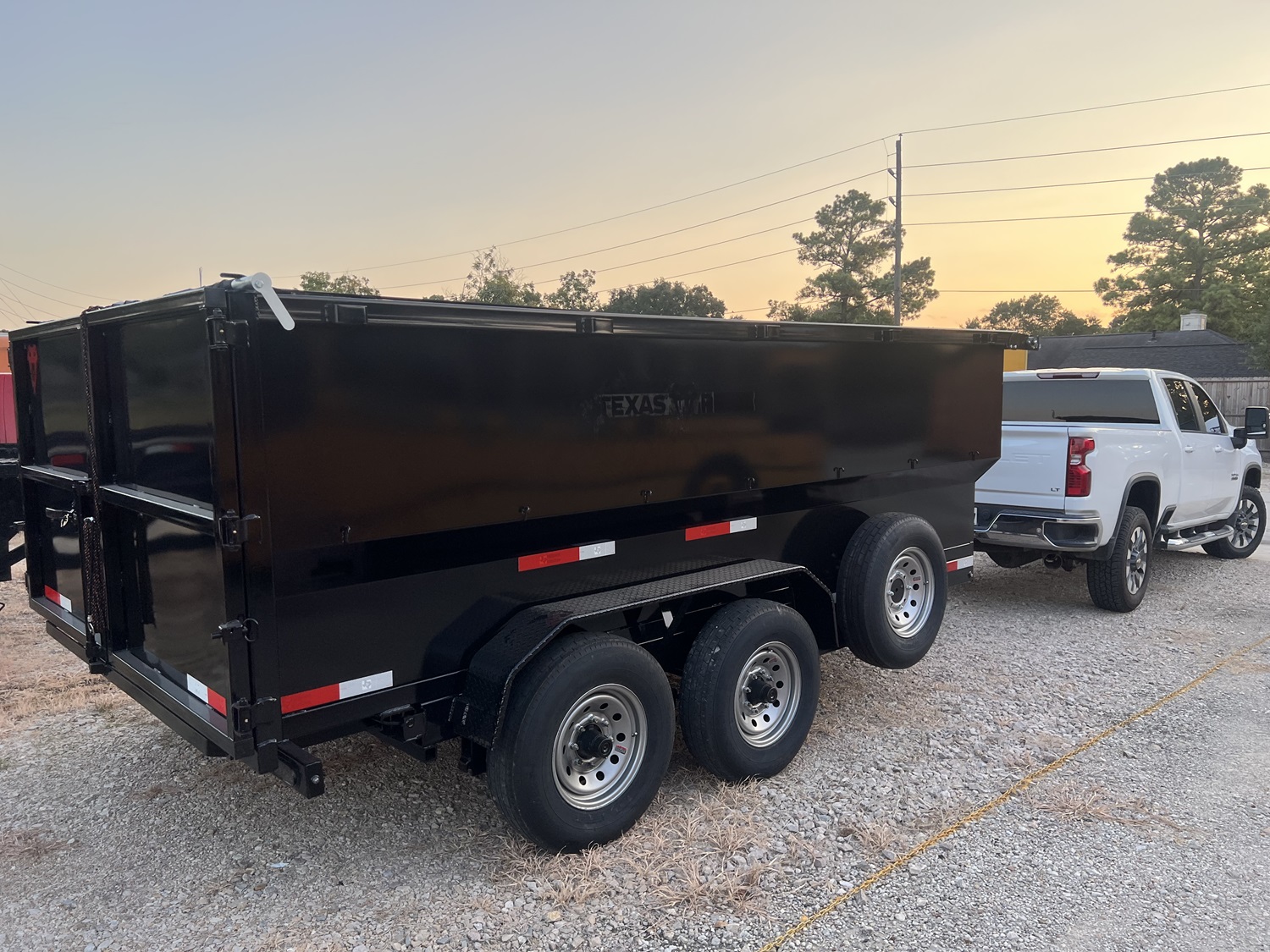 Professional truck and trailer